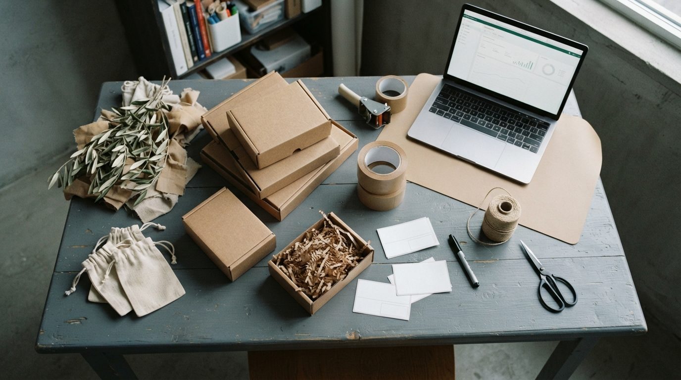Illustrationsbillede til emnet: Kom i gang med din webshop